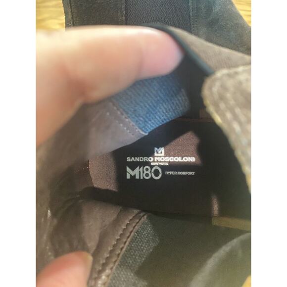 Sandro Moscoloni M180 Women's 10D Brown Hyper Comfort Round Toe Ankle Boots S61 - Picture 6 of 8